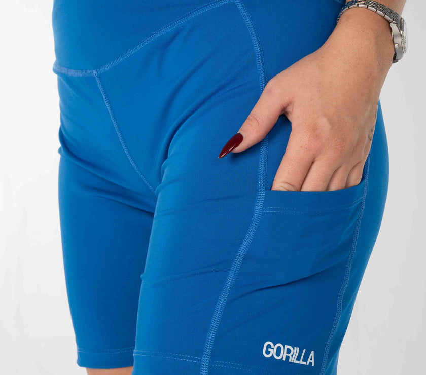Power Move Blue Shorts