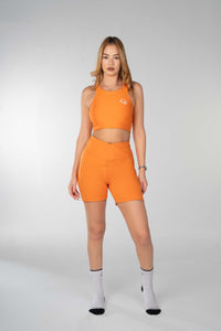 Power Move Orange Shorts