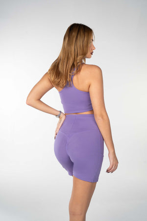 Power Move Lavender Shorts