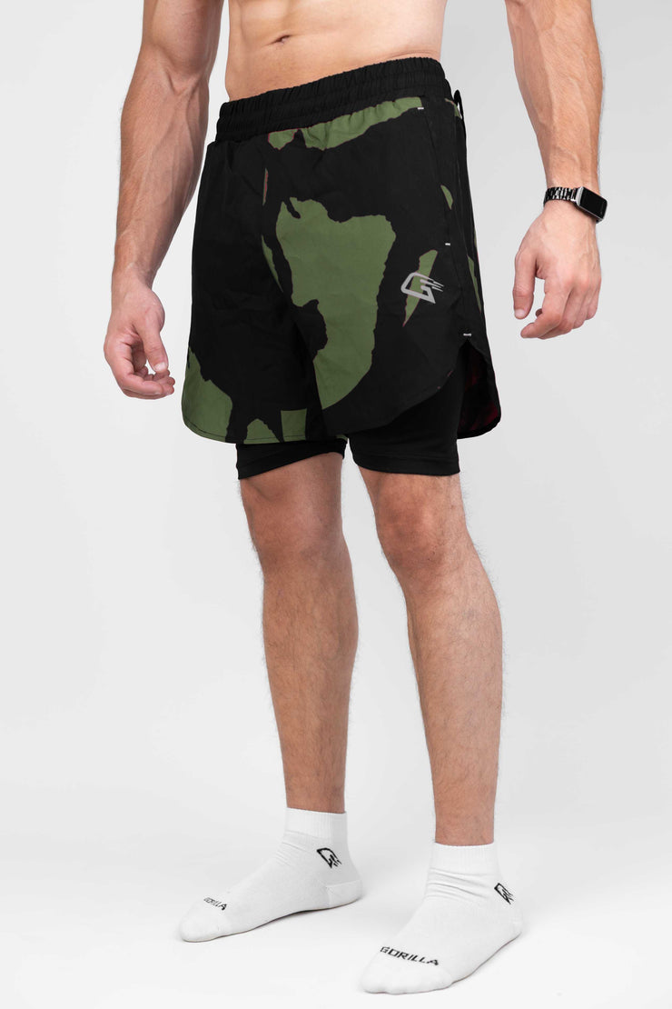 Shadow Green Shorts