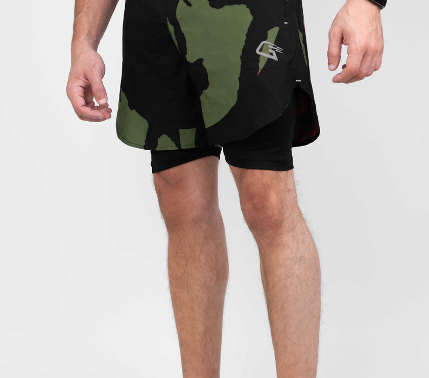 Shadow Green Shorts