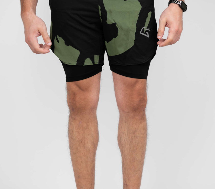Shadow Green Shorts