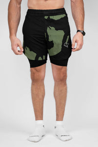 Shadow Green Shorts
