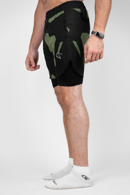 Shadow Green Shorts