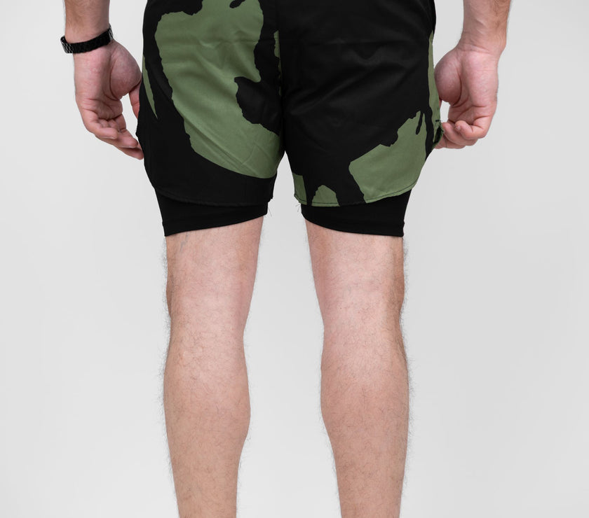 Shadow Green Shorts