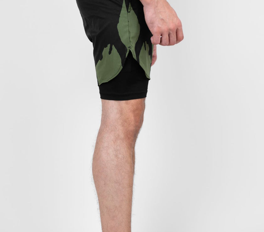Shadow Green Shorts