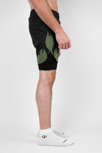 Shadow Green Shorts