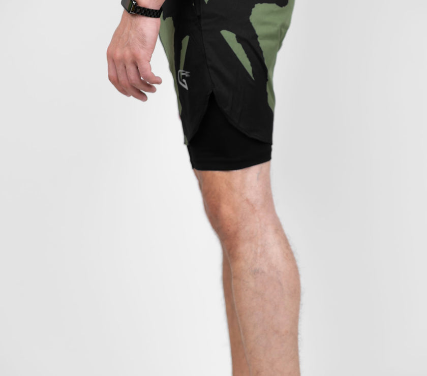 Shadow Green Shorts