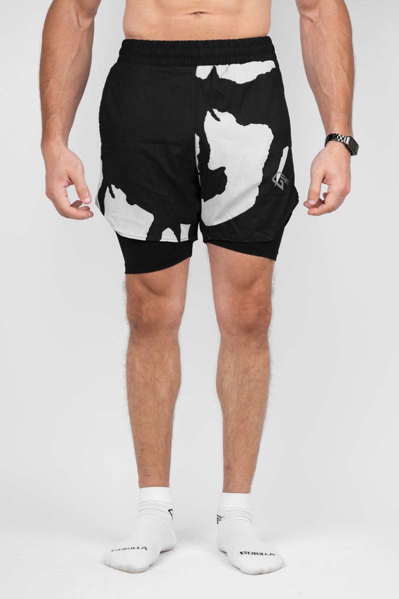 Shadow Silver Shorts