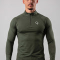 Generic Audi Olive Quarter zipper