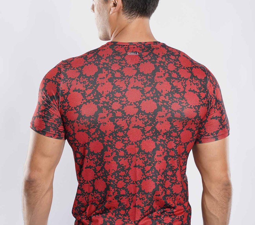 Flame Grid T-shirt
