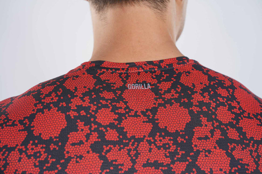 Flame Grid T-shirt