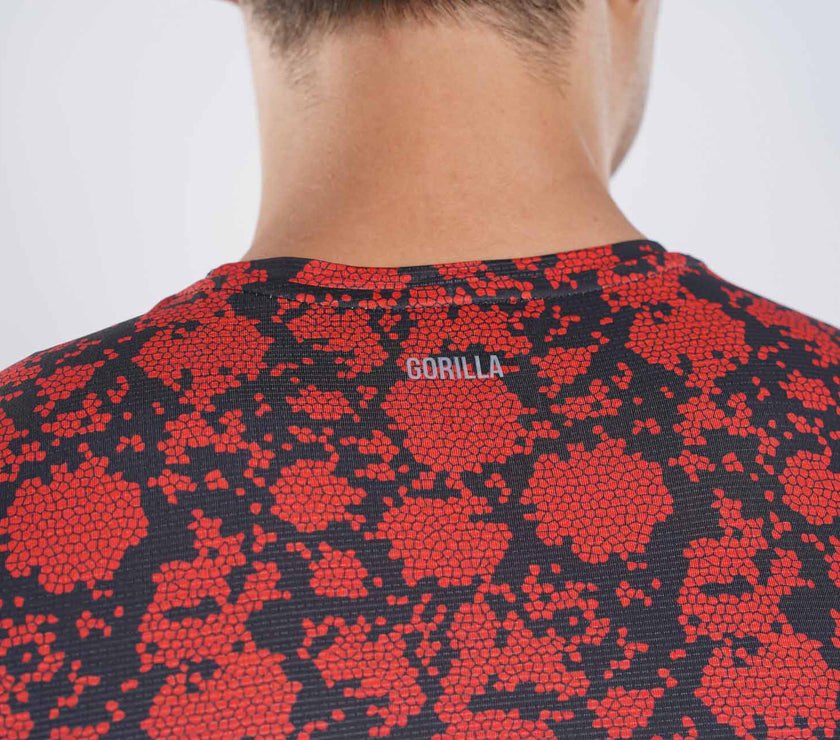 Flame Grid T-shirt