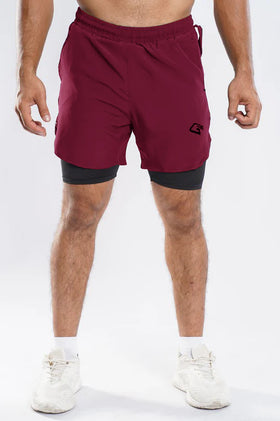 Crimson Forse Shorts