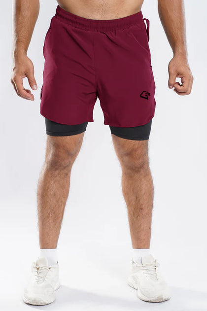 Crimson Forse Shorts