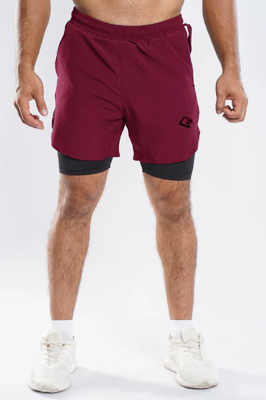 Crimson Forse Shorts