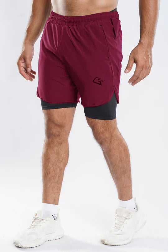 Crimson Forse Shorts
