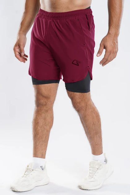 Crimson Forse Shorts