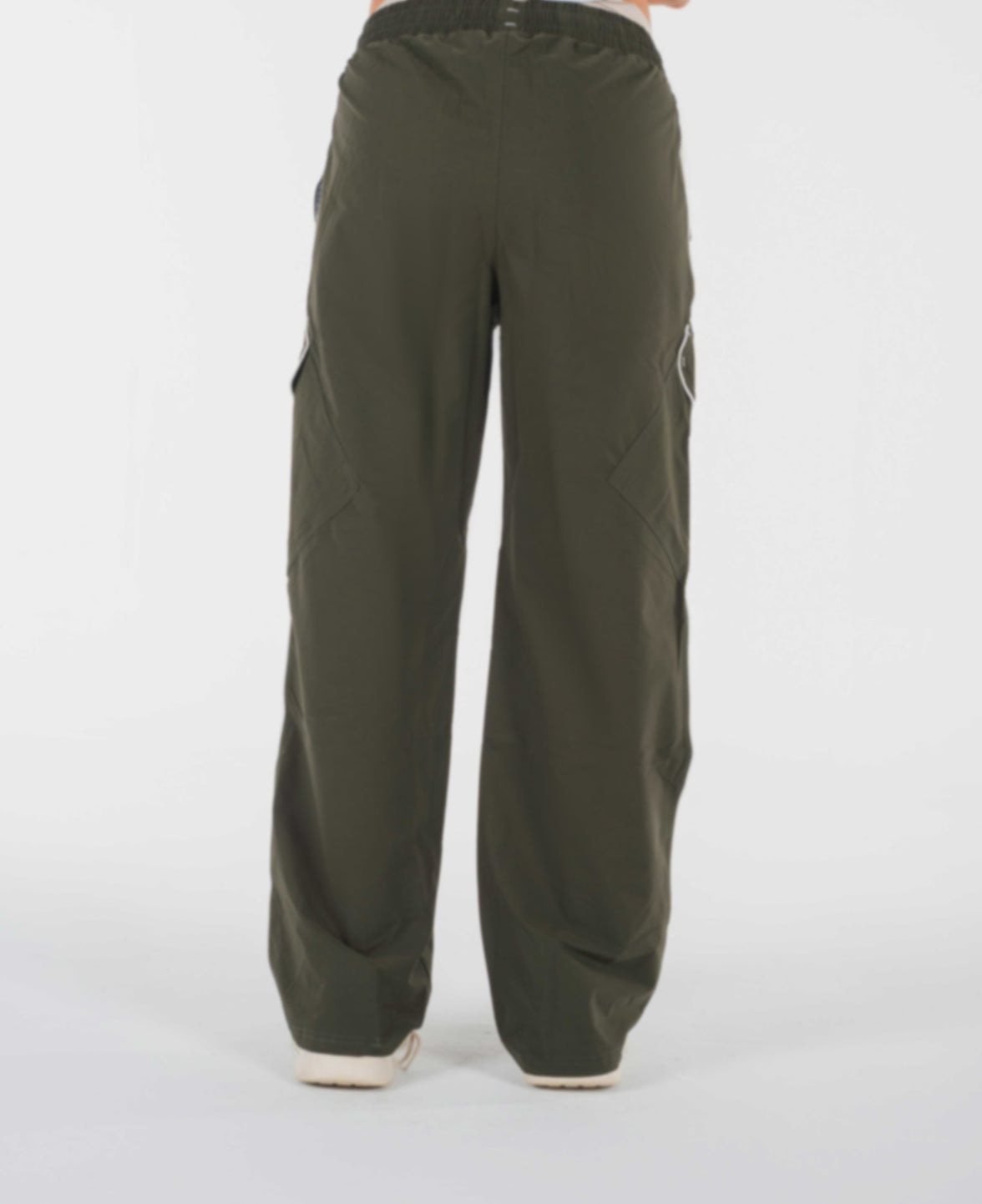 Drift Dark Green Wide Pants