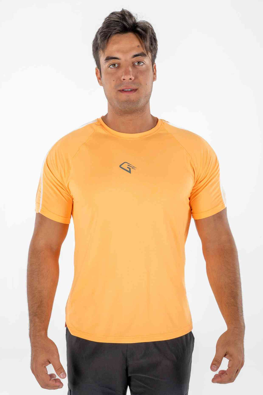 Orange  Pipe Sports Tee