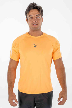 Orange  Pipe Sports Tee