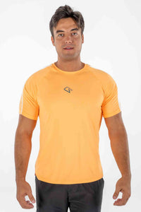Orange  Pipe Sports Tee