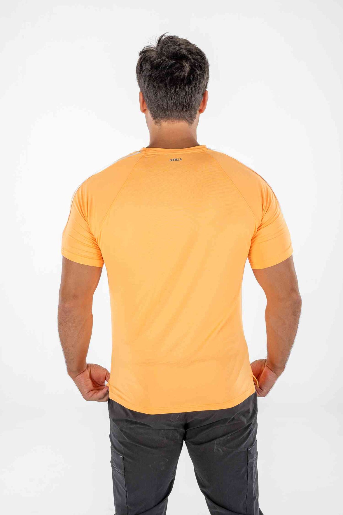 Orange  Pipe Sports Tee