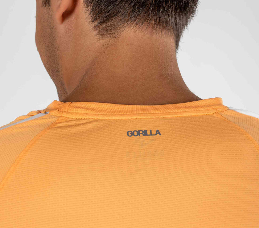 Orange  Pipe Sports Tee