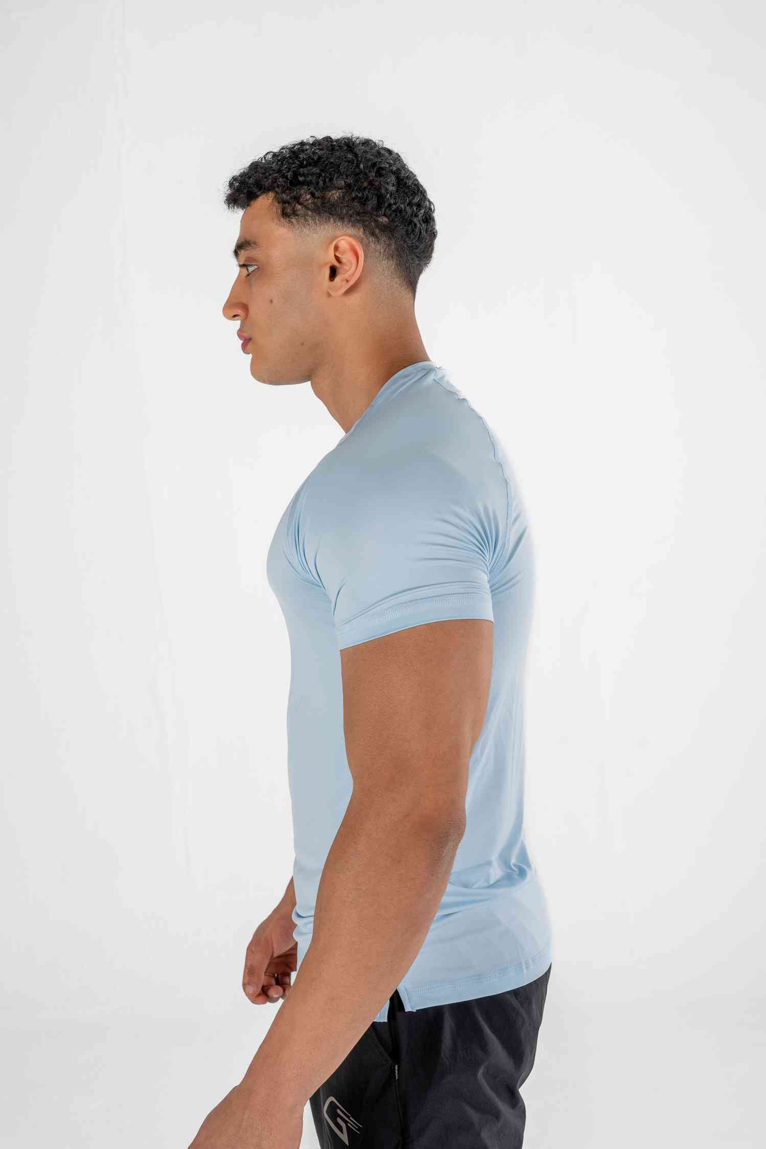 FlashLayer SKy blue tshirt