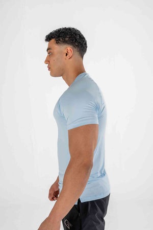 FlashLayer SKy blue tshirt