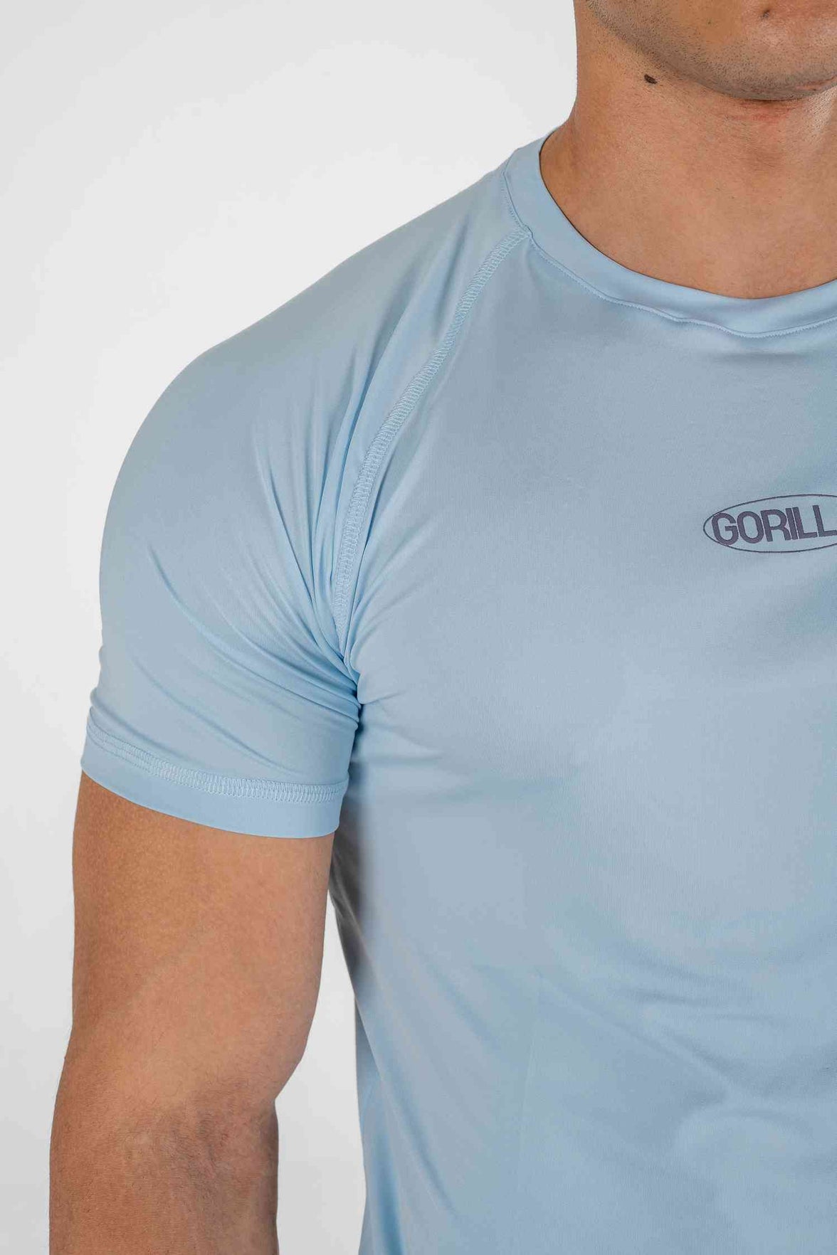 FlashLayer SKy blue tshirt