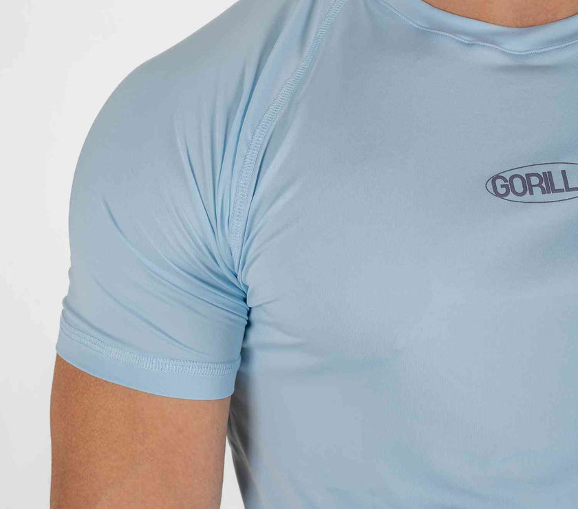 FlashLayer SKy blue tshirt