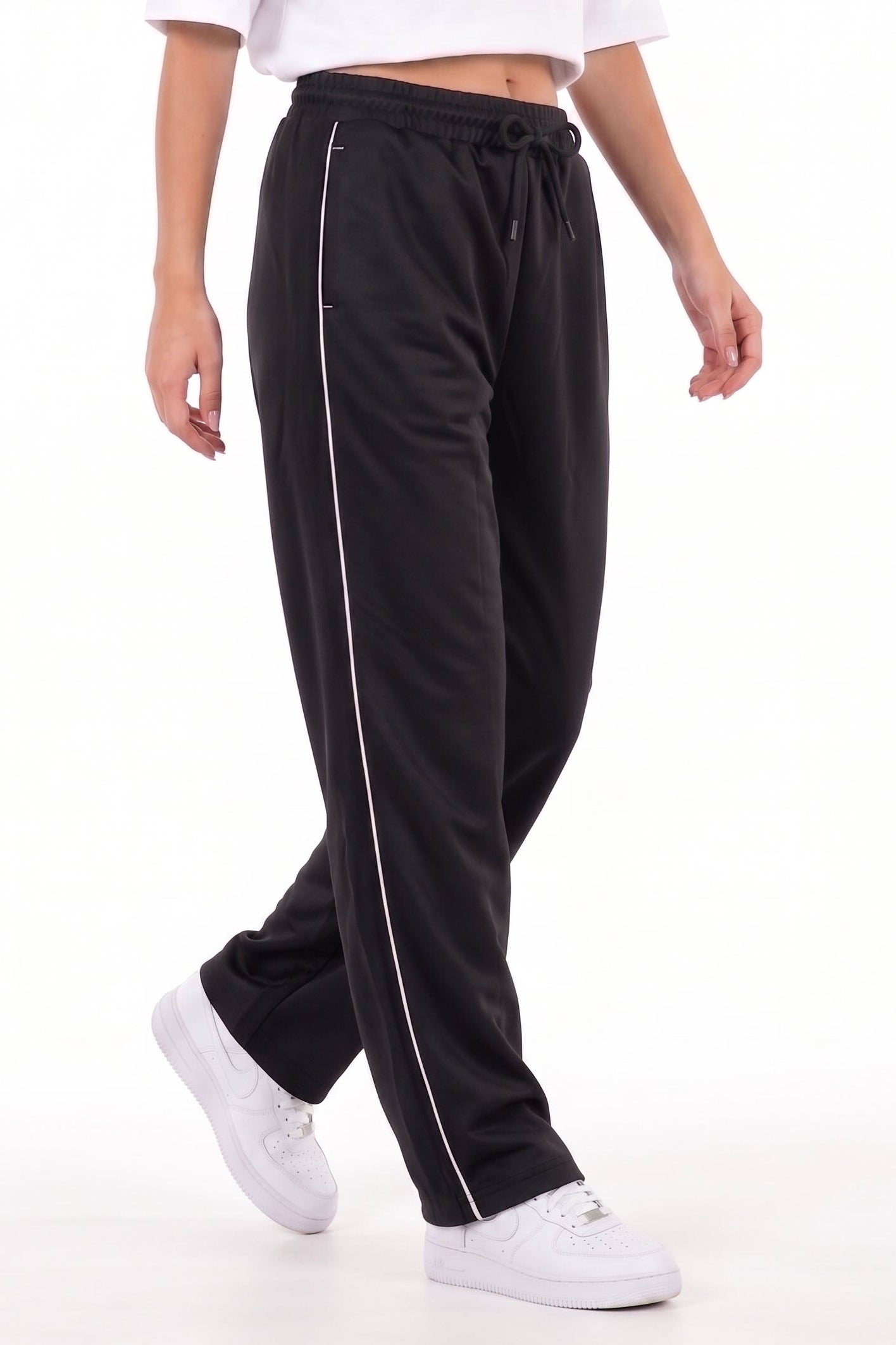 Active Line Black Women Pants