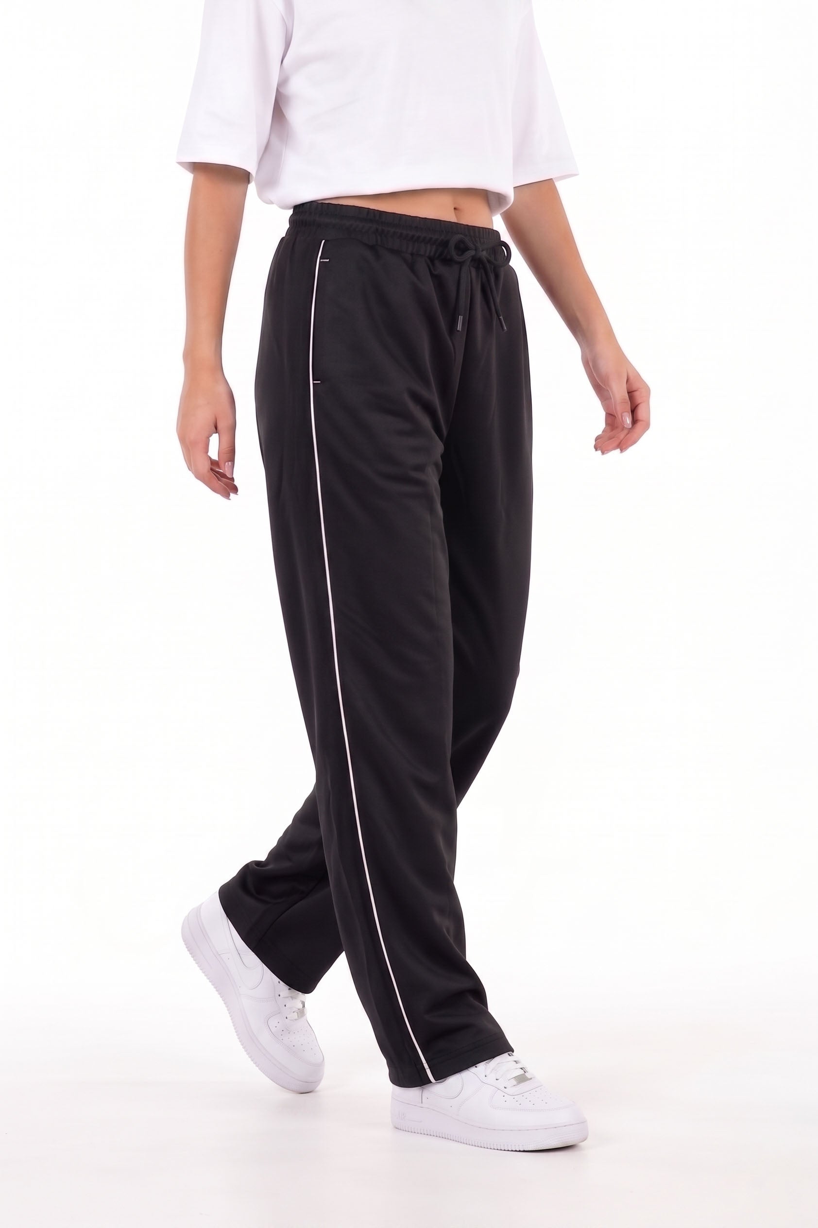 Active Line Black Women Pants
