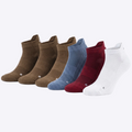 Gorilla Ankle Socks — Earth Tone 6-Pack