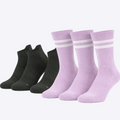 Gorilla Mixed Socks — Pastel & Olive 6-Pack