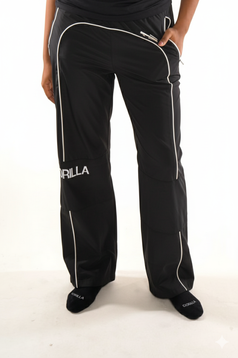 Active Line Black Women Pants