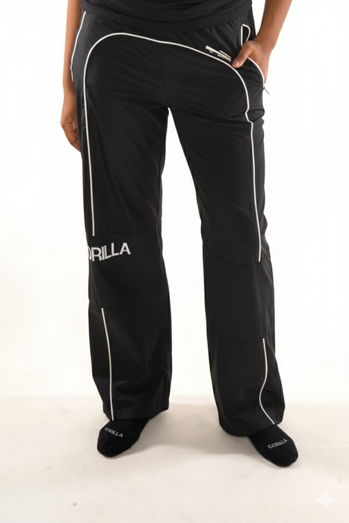 Active Line Black Women Pants