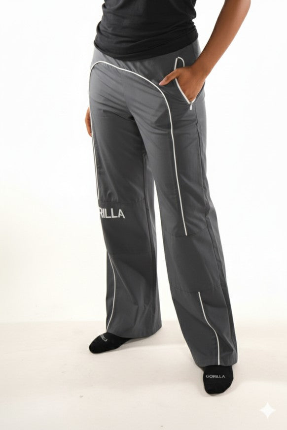 Active Line Gray Women Pants