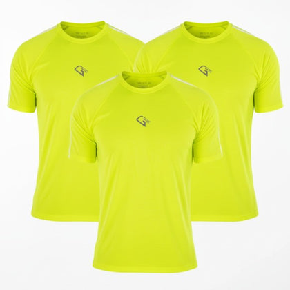 Green Pipe Sports Tee 3-Pack