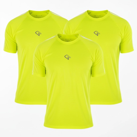 Green Pipe Sports Tee 3-Pack