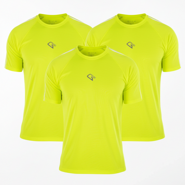 Green Pipe Sports Tee 3-Pack