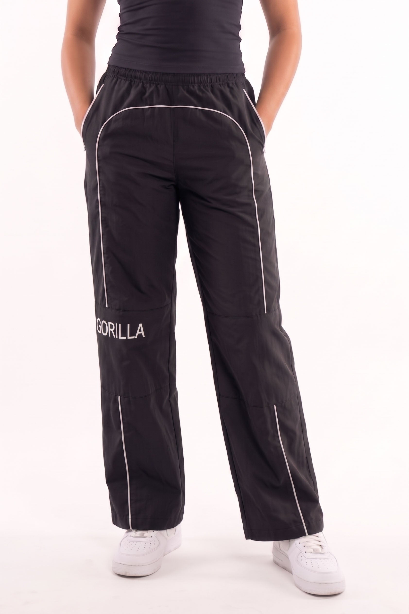 Active Line Black Women Pants