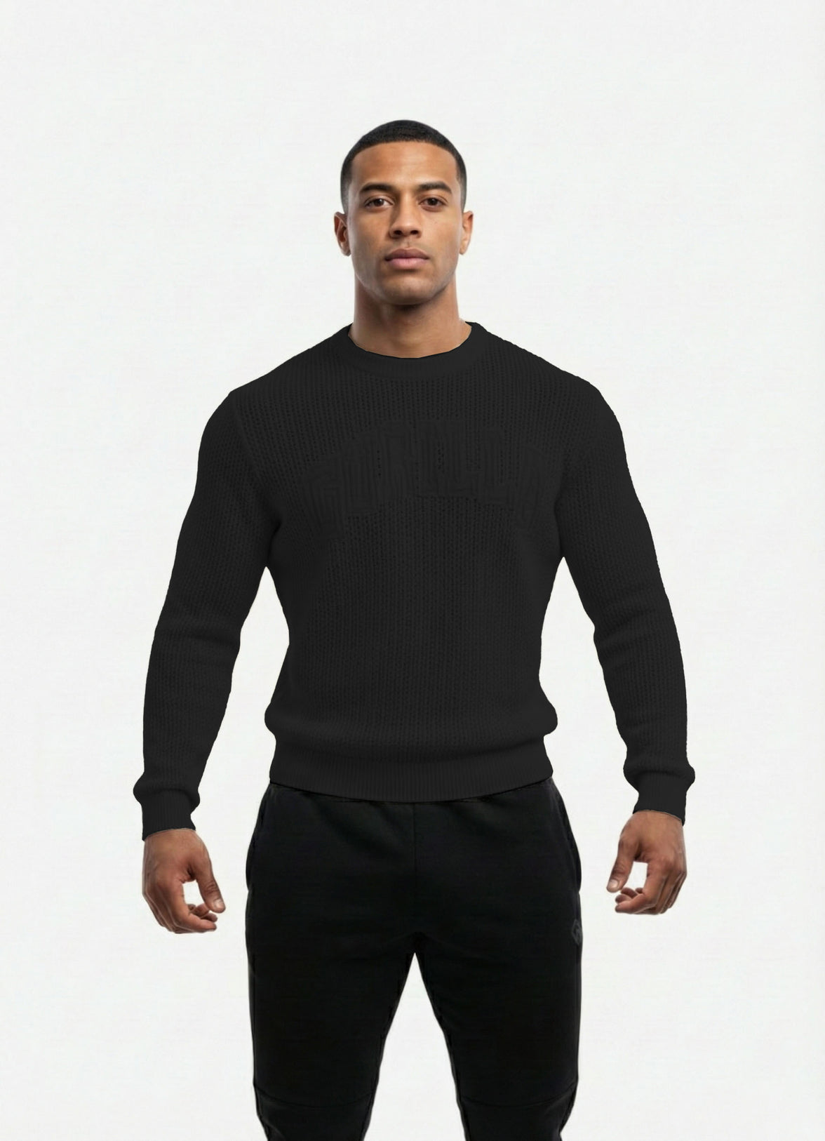Street22 Long Sleeve Knit Black