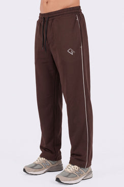 Active Line Brown Men Pants
