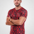 Flame Grid T-shirt