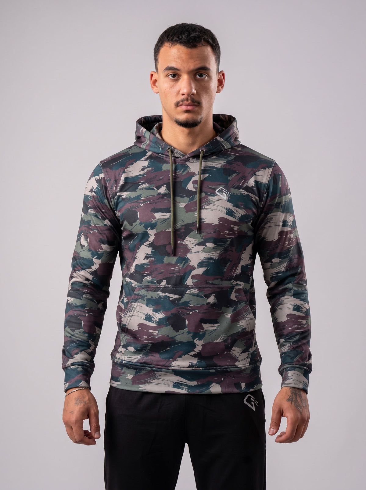 Mono Camouflage Hoodie