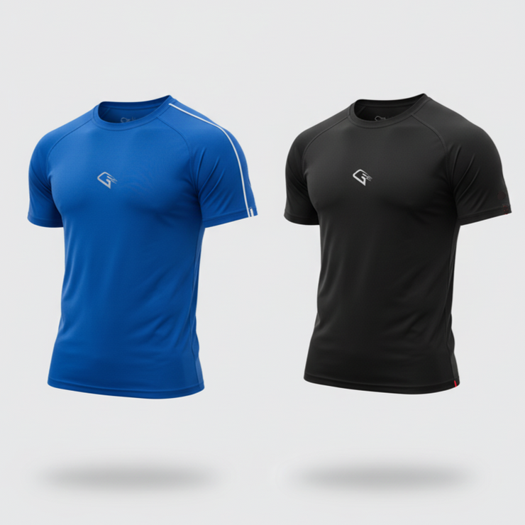 Blue Pipe + Dark T-shirt 2-Pack