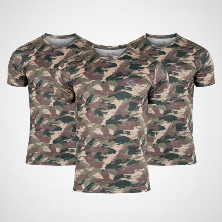 Mono Camouflage T-shirt 3-pack