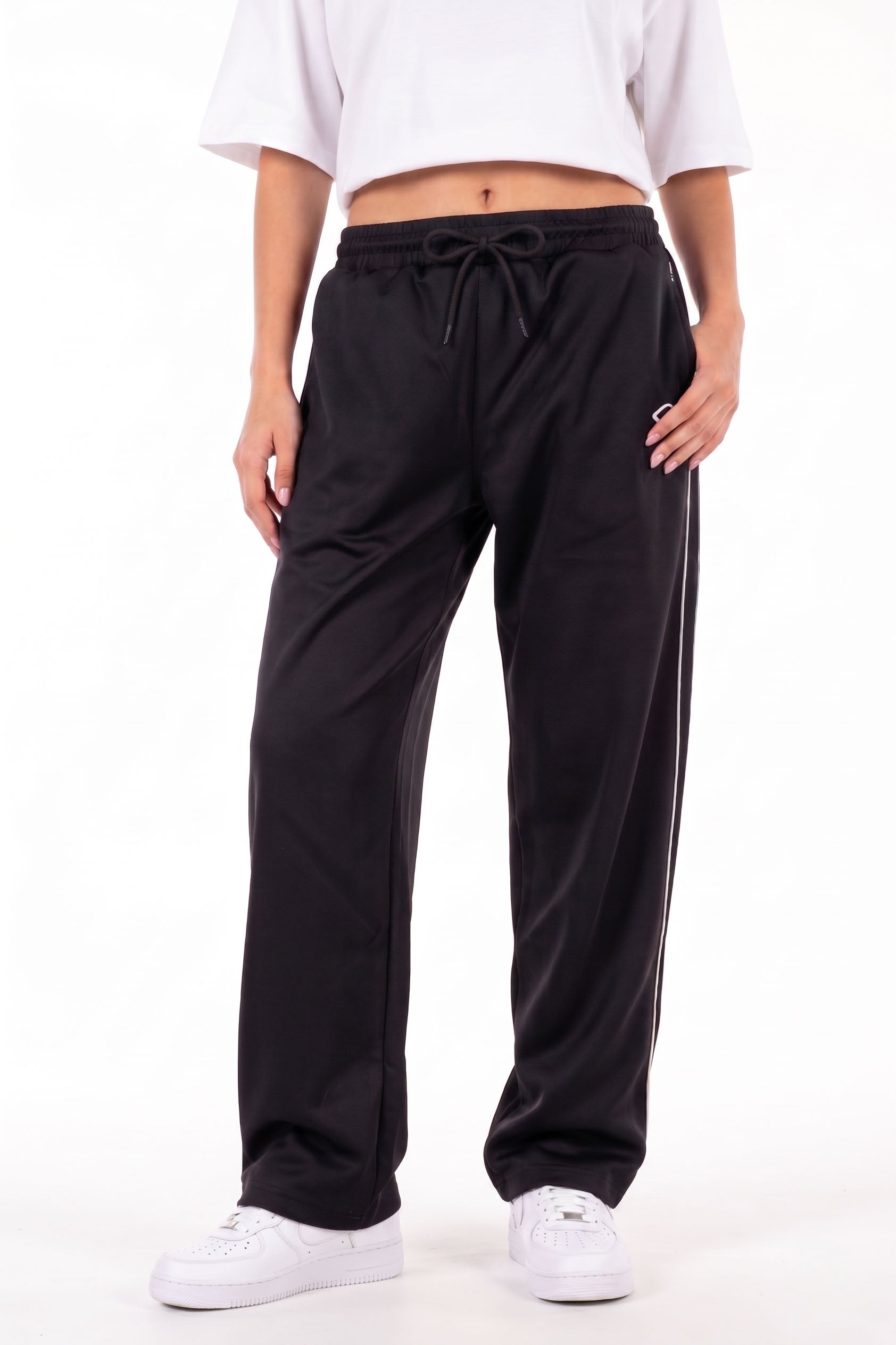Active Line Black Women Pants
